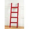 Red Wood Antique Christmas Ladder