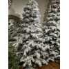 A& B Flocked Tahoe Christmas Tree | 7.5Ft