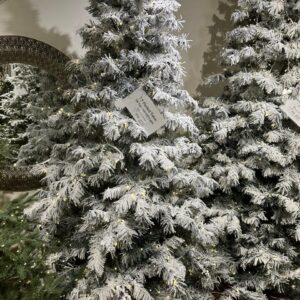 A&B Flocked Christmas Tree | Tahoe | 7.5Ft