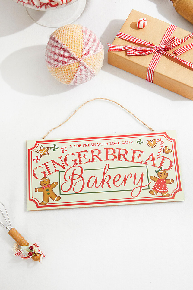 Gingerbread Bakery sign