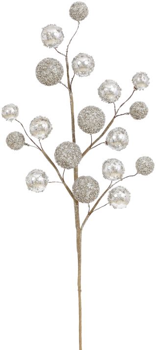 MARK ROBERTS Sparkle Ball Spray - 26.5 Inches