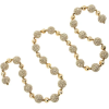 MARK ROBERTS  Gold glitter ball garland