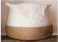 Large Woven Rope Basket