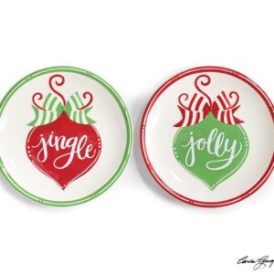 JINGLE BELL JOY ORNAMENT DESIGN PLATE