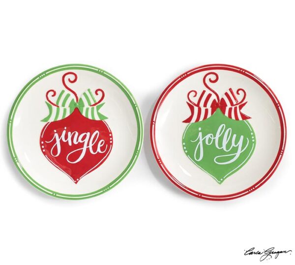 JINGLE BELL JOY ORNAMENT DESIGN PLATE