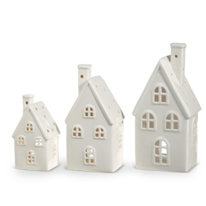 8.25" WHITE HOUSES