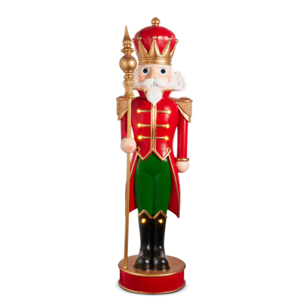 47" LIGHTED NUTCRACKER