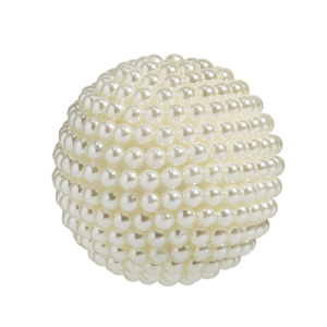 RAZ 4" PEARL BALL ORNAMENT