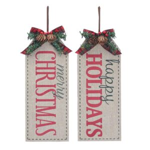 CHRISTMAS TAG WALL HANGING ASSORTMENT