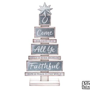 O COME ALL YE FAITHFUL WOOD TREE