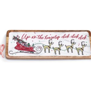 UP ON THE HOUSETOP SLEIGH TRAY
