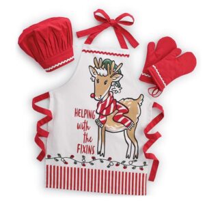 HELPING WITH THE FIXINS CHILD APRON SET