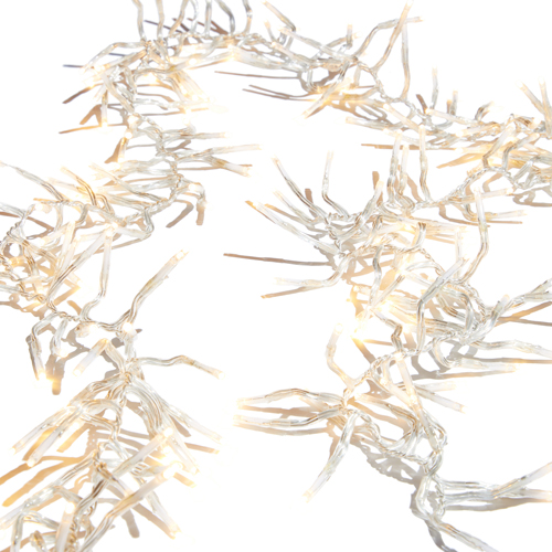 RAZ 19.6' CLUSTER GLND CLEAR WIRE W/600 WHITE LIGHTS W/REMOTE (REF G3737043)
