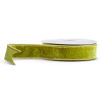 1.5" X 10 YDS APPLE GREEN VEL