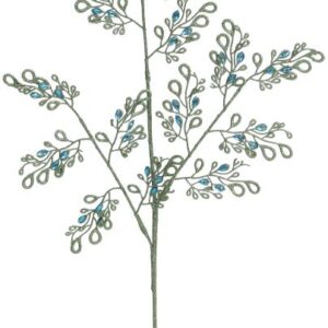 MARK ROBERTS JEWELED FERN SPRAY 32.5