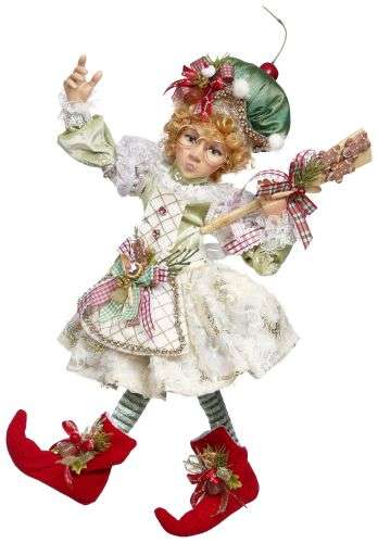 MARK ROBERTS  North Pole Joy Maker Elf Girl Medium 16.5"