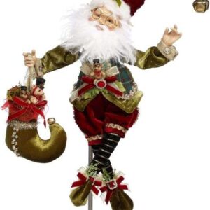 MARK ROBERTS  North Pole Stocking Maker Elf Medium 19"