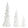 Melrose White Trees (Set of 3)
