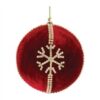 Ball Ornament w/Snowflake