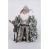 Karen Didion Lighted Snow Covered Wilderness Santa