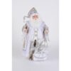 Karen Didion Lighted White Christmas Santa