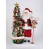 Karen Didion Lighted North Pole Bakery Santa