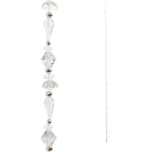 RAZ Clear Bead Garland | 5Ft