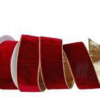 DELUXE VELVET GOLD BACK RIBBON