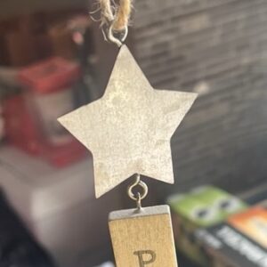 img_8368 MDF star dangle PEACE ornament