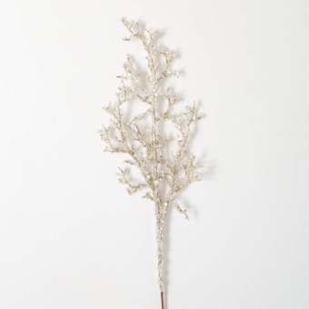 Champagne Glittered Branch