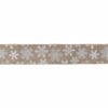 Snowflake Ribbon (4" x 5Yds)
