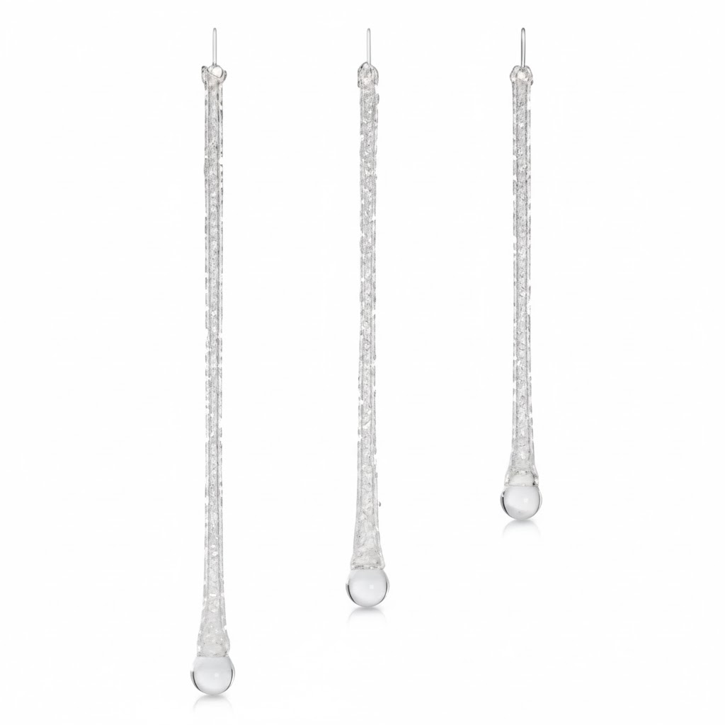 Melrose Icicle Drop Ornaments