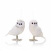 95326 Melrose White Fur Owl