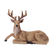 Sitting Natural Looking Reindeer
