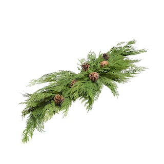 RAZ Cedar and Pine Swag