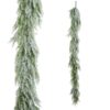 RAZ Glittered Cedar Garland