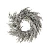 24" REAL TOUCH FLOCKED NORFOLK PINE WREATH