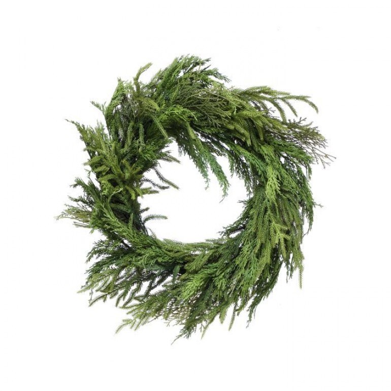 CYPRUS/ NORFOLK PINE WREATH | 26"