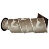 4"X5Y SUEDE/VELVET PRANCING DEER RIBBON