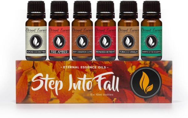 eternal essence step into fall set of 6 premium fragrance oils