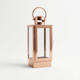 Rose Gold Lantern