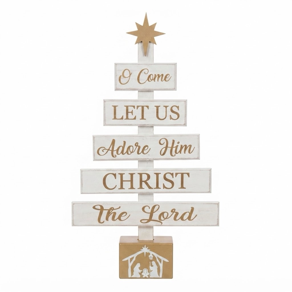 Come Let Us Adore Him Sign